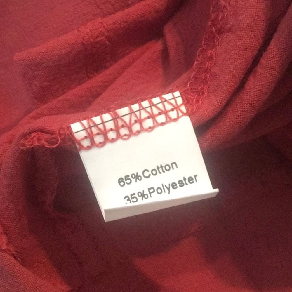 Brick Red Shift Dress NWT - Picture 4 of 4